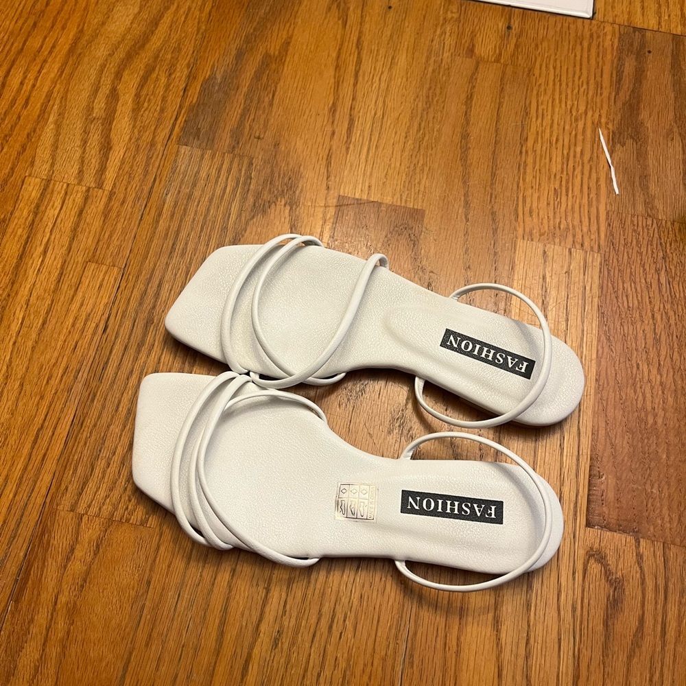 Leather Strappy Sandal - Picture 2 of 7